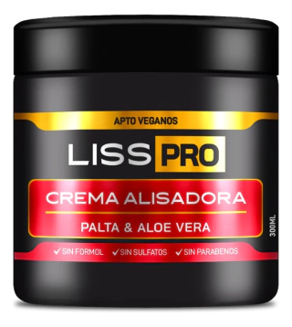 CREMA ALISADORA LISS PRO MARCA FITHOCOLOR X 300ml FREE PARABEN * APROBADO POR ANMAT