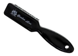 CEPILLO QUITA PELO PELUSA BARBERO BARBERIA MARCA EUROSTIL MODELO 50316 (NEGRO) SIMIL ANDIS