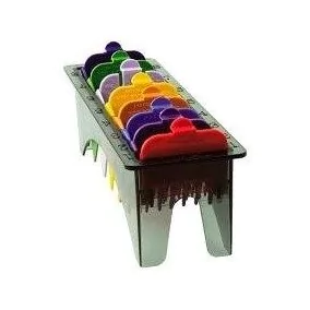 SET DE 8 PEINES GUIA DE COLORES SIMIL WAHL PARA CORTADORAS DE PELO MODELO HS32639 (SA) - comprar online