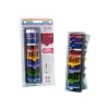 SET DE 8 PEINES GUIA DE COLORES SIMIL WAHL PARA CORTADORAS DE PELO MODELO HS32639 (SA) - tienda online