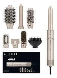 CEPILLO MODELADOR SECADOR ALISADOR MARCA ALLURE MODELO MULTISTYLER AIR5 IONICO 8 EN 1
