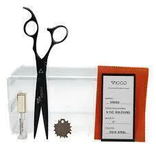 TIJERA V-122 DE 7" MARCA VIGGO RULO KING FILO NAVAJA ACERO 440C + ESTUCHE