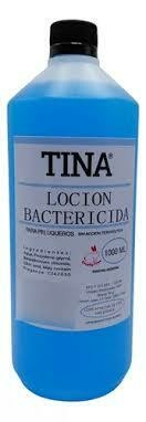 LIQUIDO SANITIZANTE PARA ESTERILIZAR HERRAMIENTAS TIJERAS PEINES CUCHILLAS MESAS DE TRABAJO * BOTELLA POR 1 LITRO MARCA TINA - comprar online