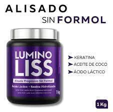 ALISADO SIN FORMOL MARCA LUMINOLISS POR 1 Kg * APROBADO POR ANMAT - comprar online