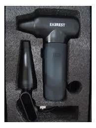 Imagen de SECADOR PORTATIL DE PELO MINI MARCA EVEREST MODELO BLACK 220v SUPERCOMPACTO DE VIAJE O SACAR RESTOS DE CABELLO