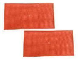 BASE DE GOMA ANTIDESLIZANTE * ALFOMBRA * TAPETE MODELO ROAAB TIJERA PARA HERRAMIENTAS de 41 x 21 cm. * NEGRA ó ROJA ó AZUL