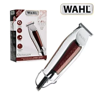 CORTADORA PATILLERA PROFESIONAL MARCA WAHL MODELO DETAILER SERIE 5 STAR CON CABLE + ACCESORIOS