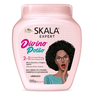 BAÑO DE CREMA / NUTRICION MARCA SKALA DIVINO POTAO VEGANO * POTE DE 1000 grs.