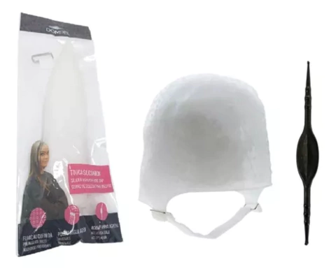1 GORRO DE SILICONA PARA CLARITOS REFORZADO MARCA DOMPEL MODELO 233CA + AGUJA * G233