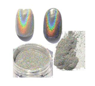 POLVO HOLOGRAFICO PARA UÑAS * UNICORNIO (CH) - comprar online