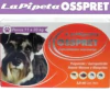 PIPETA PARA PERROS DE MAS DE 40 Kg MARCA OSSPRET PULGICIDA GARRAPATICIDA REPELENTE DE MOSCAS Y MOSQUITOS - TODOPELUQUERIAS