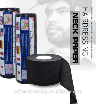 5 ROLLOS PAPEL PROTECTOR CUELLO NEGRO POR 500 SERVICIOS MARCA EVEREST en internet