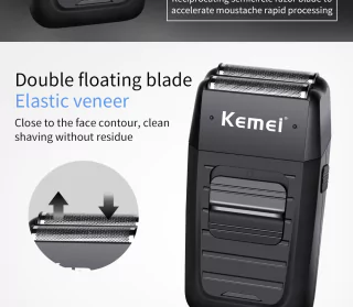 AFEITADORA SHAVER INALAMBRICA RECARGABLE CABLE 220V MARCA KEMEI MODELO KM-1102 ó KM-5436 ó EVE100 en internet