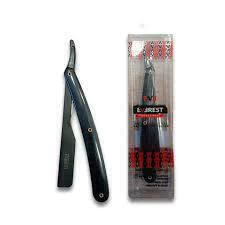 NAVAJA PARA PELUQUERIA ó BARBERIA FILO INTERCAMBIABLE * USA REPUESTOS TIPO GILLETTE ESTANDAR MARCA EVEREST