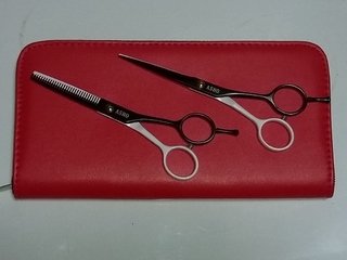 Tijera Marca ASHO Blanco y negro de Pulir (codigo 3011) de 5,5 pulgadas - comprar online