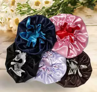 GORRO DE RASO ANTIFRIZZ REVERSIBLE (515) (OT) - TODOPELUQUERIAS