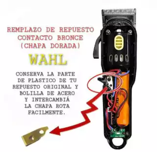 CONTACTO DE BRONCE DE ENCENDIDO PARA MAQUINAS DE CORTE MARCA WAHL TAPER SENIOR MAGIC * REPUESTO WAHL