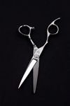 TIJERA V-114 DE 6" MARCA VIGGO PRIME FILO NAVAJA PARA ZURDO ACERO 440C + ESTUCHE