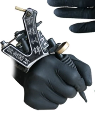 20 GUANTES DE NITRILO NEGROS POR 10 PARES TAMAÑO CHICO ó MEDIANO ó GRANDE en internet