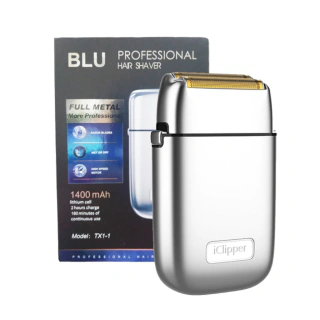 AFEITADORA RECARGABLE PROFESIONAL MARCA BLU BATERIA LITIO * LIQUIDACION