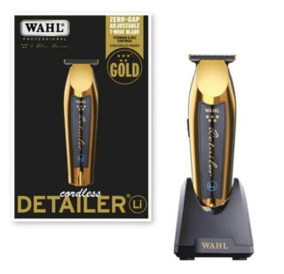 CORTADORA PATILLERA INALAMBRICA PROFESIONAL MARCA WAHL MODELO DETAILER GOLD SERIE 5 STAR