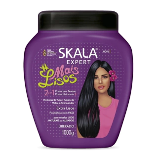 BAÑO DE CREMA / NUTRICION MARCA SKALA MAIS LISOS VEGANO * POTE DE 1000 grs.