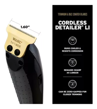 COMBO BARBER CORTADORA WAHL MAGIC CLIP CORDLESS + DETAILER INALAMBRICA INALAMBRICA SERIE 5 STAR - TODOPELUQUERIAS