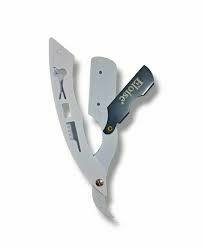 NAVAJA 3 CUERPOS MODELO BLANCO/NEGRO ó NEGRA PERFORADA CON FILO INTERCAMBIABLE TIPO GILLETTE PARA PELUQUERIA ó BARBERIA - comprar online