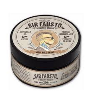 CERA POMADA OLD WAX SUAVE PARA EL CABELLO Y BARBA MARCA SIR FAUSTO POR 50 grs.