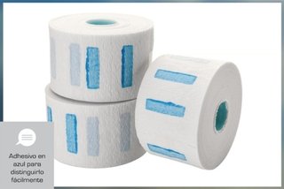 5 ROLLOS PAPEL PROTECTOR CUELLO MARCA EUROSTIL POR 500 SERVICIOS MODELO 00681 - tienda online