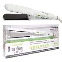 PLANCHA MARCA BABYLISS NANOTITANIUM CON 230°C KERATIN BRAZILIAN TECH NANO TITANIUM 9559 PARA ALISADO PROGRESIVOS (BY)