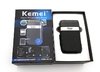 AFEITADORA SHAVER INALAMBRICA RECARGABLE USB MARCA KEMEI MODELO KM-2024 + CABEZAL DE REPUESTO (SA) - TODOPELUQUERIAS