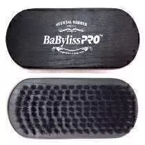Cepillo de Madera oval de Cerdas Naturales Marca BABYLISS para Barbero * Modelo BABMBPB1