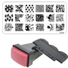 SELLO RECTANGULAR NAIL ART PARA PLACA STAMPING DECORACION DE UÑAS en internet