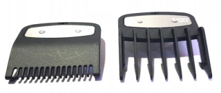 JUEGO DE 2 PEINES GUIA PREMIUM Nº 1 1/2 (4,5 mm) + Nº 1/2 (1,5 mm) COMPATIBLE CON SUPER TAPER, COLOUR PRO, HOME PRO y otras (SA) NEGRO ó BLANCO