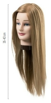 CABEZA DE PRACTICA CABELLO SINTETICO RUBIO EXTRA LARGO SR/XL MARCA EUROSTIL MODELO 04955 DE 35-40 cm.