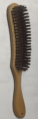 CEPILLO CURVO / QUITA PELO / BROCHA CON MANGO DE MADERA MODELO WB969 * BARBERIA