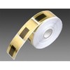 MOLDES DORADOS PARA UÑAS ESCULPIDAS / ACRILICAS * ROLLO POR 500 UNIDADES * CODIGO 503 (CH) - TODOPELUQUERIAS