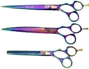TIJERA DE CORTE FILO NAVAJA DE 7,5 PULGADAS (19cm.) MARCA FORTEX ó HOKATO MODELO LRF02