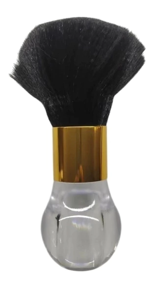 QUITA PELO / BROCHA CON MANGO ACRILICO TRANSPARENTE