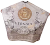 PEINADOR * CAPA DE CORTE DE TELA SIRE ESTAMPADA CUELLO SILVER CON GANCHOS MODELO VERSACE ESTATUAS C1002 - comprar online