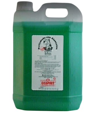 SHAMPOO MARCA OSSPRET BELLEZA MIX FRUTAL CONCENTRADO PERFUMADO BIDON POR 5000 ml.