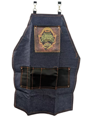 DELANTAL DE JEAN ECONOMICO * PELUQUERIA / BARBERIA / BARBERO - tienda online