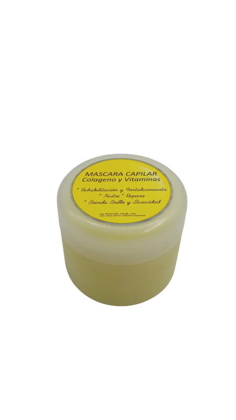 BAÑO DE CREMA * MASCARA CAPILAR DE COLAGENO Y VITAMINAS POR 250 Grs. - comprar online