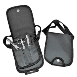 PORTAHERRAMIENTAS PH2 CUERINA CUADRADA DE 36x14 cm. c/2 DIVISONES + CINTO AJUSTABLE (OT)