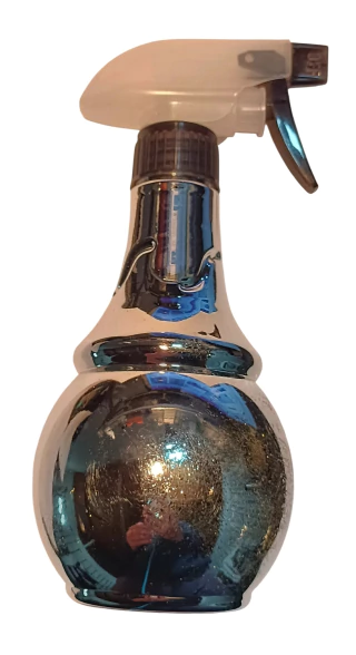 ROCIADOR / VAPORIZADOR / PULVERIZADOR PLASTICO DE 350 cc. MODELO BARBER SILVER 3213