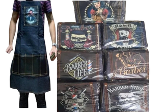 DELANTAL DE JEAN ECONOMICO * PELUQUERIA / BARBERIA / BARBERO