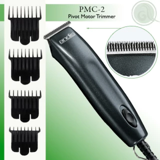 Patillera Con Cable Marca Andis Pmc-2 Cuchilla En T + Accesorios en internet