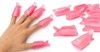 5 CAPSULAS / BROCHE DEDAL AJUSTABLES TIPO BROCHE PARA REMOVER ESMALTE SEMIPERMANENTE ó ACRILICO (CH) - TODOPELUQUERIAS