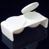 VASO DAPPEN DOBLE DE PLASTICO CON TAPA PARA MANICURIA PESTAÑAS * CODIGO 2351